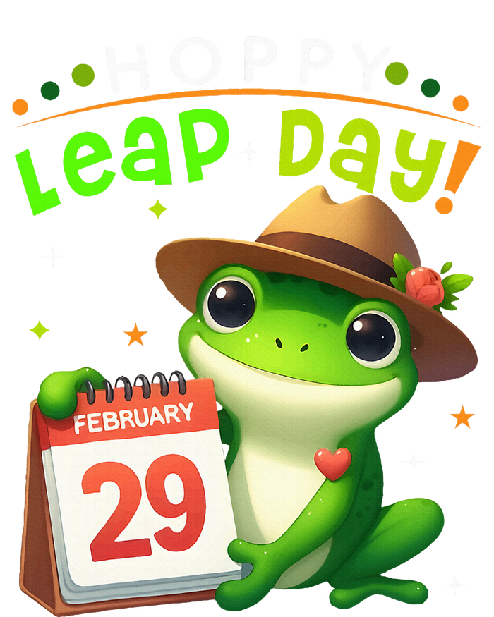 February 29th Funny Frog Leap Day Matching Leap Year 2024 7-Panel Snapback Hat