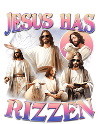 Jesus Has Rizzen Vintage Christian Design Jesus Sustainable Bucket Hat