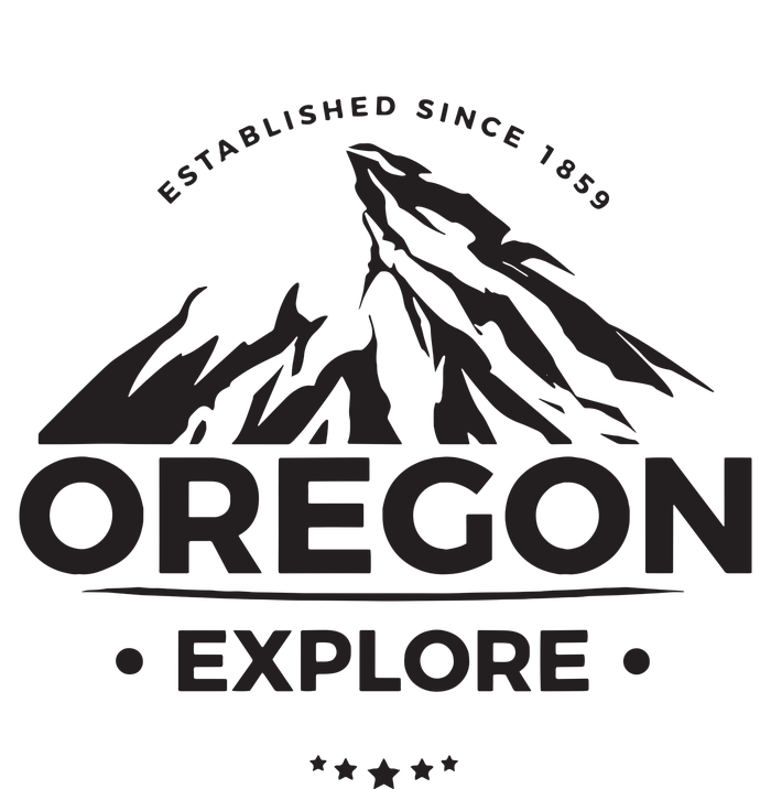 Explore Oregon Graphic Mountain Garment-Dyed Sweatshirt