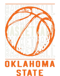 Basketball Oklahoma Funny Womens Funnel Neck Pullover Hood