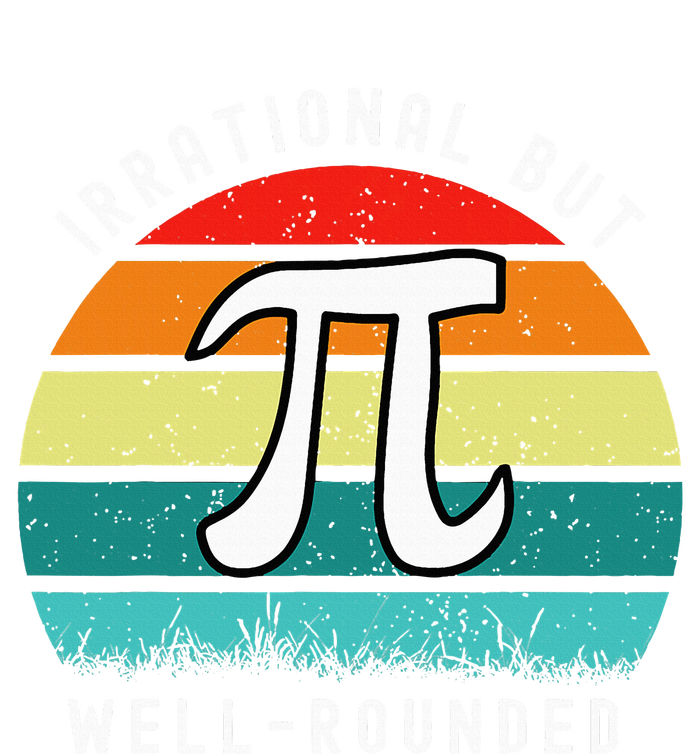 Retro Irrational But Well Rounded Pi Day Celebration Math Daily Commute Backpack