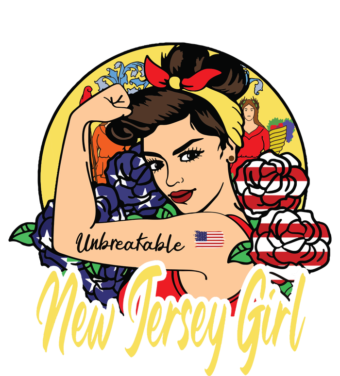 New Jersey Girl New Jersey Proud State Flag For Woman Women's T-Shirt