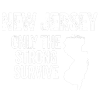 New Jersey Only The Strong Survive Funny Sweatshirt Cinch Pack Bag