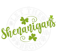 Let The Shenanigans Begin Clovers Shamrocks St Patricks Day T-Shirt