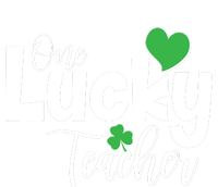 St Patricks Day One Lucky Teacher Tie-Dye T-Shirt