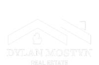 Dylan Mostyn Real Estate Black & White Logo Tall Long Sleeve T-Shirt