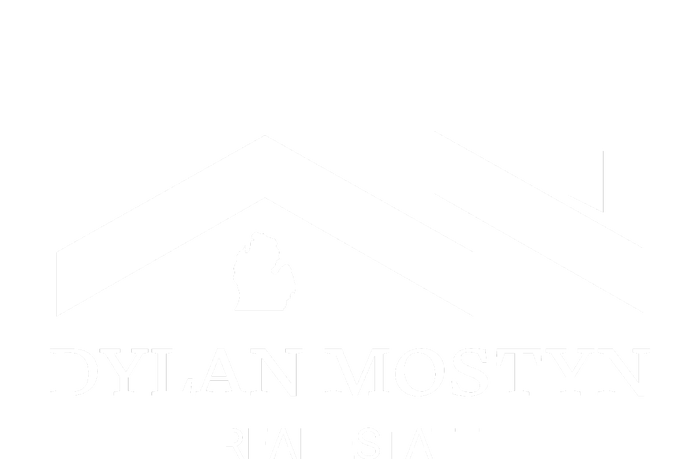 Dylan Mostyn Real Estate Black & White Logo Tall Long Sleeve T-Shirt