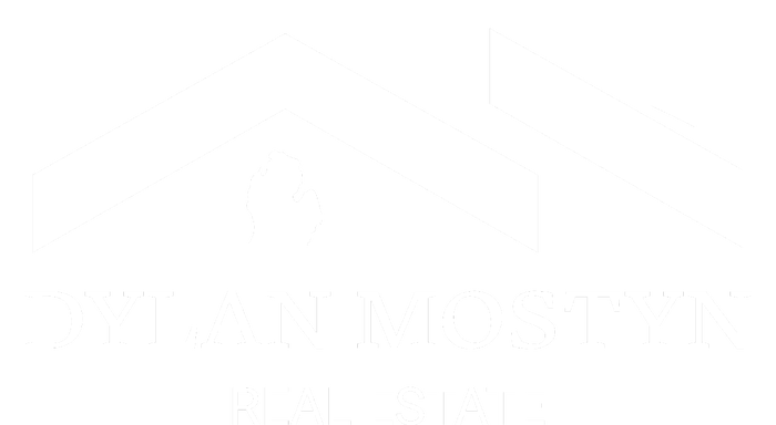 Dylan Mostyn Real Estate Black & White Logo Hoodie