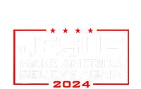 Jesus Make America Believe Again 2024 Tie-Dye T-Shirt