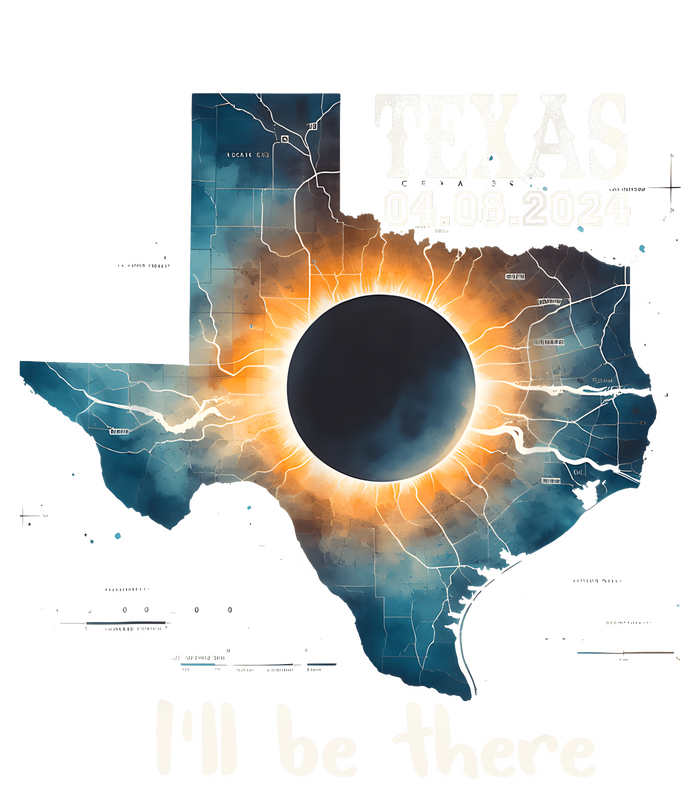 Total Solar Eclipse 2024 Texas Performance Sprint T-Shirt