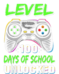 Level 100 Days Of School Unlocked Gamer Video Games Women's Tri-Blend 3/4-Sleeve Raglan Shirt