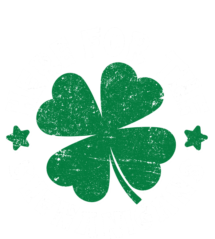 St Patricks Day Here For The Shenanigans Lucky Shamrock Clover T-Shirt