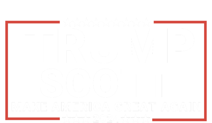 Trump Scott 2024 Make America Great Again Kids Sweatshirt