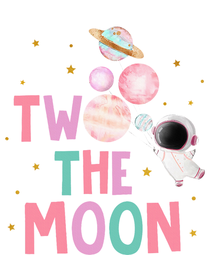 Two The Moon Birthday Outfit Girl 2 Year Old 2nd Bday T-Shirt