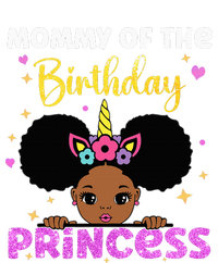 Mommy Of The Birthday Princess Melanin Afro Unicorn Cute Mesh Reversible Basketball Jersey Tank