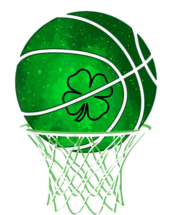 St Patricks Day Shamrock Basketball Irish T-Shirt