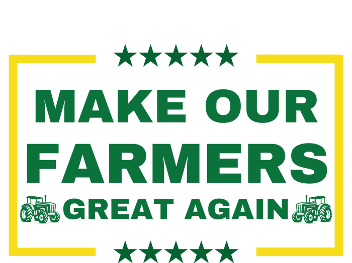 Make Our Farmers Great Again Grommeted Golf Towel