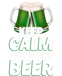 Keep Calm And Drink Beer Sat Patricks Day Ceramic Star Ornament