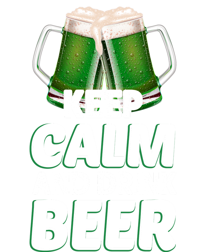 Keep Calm And Drink Beer Sat Patricks Day Ceramic Star Ornament