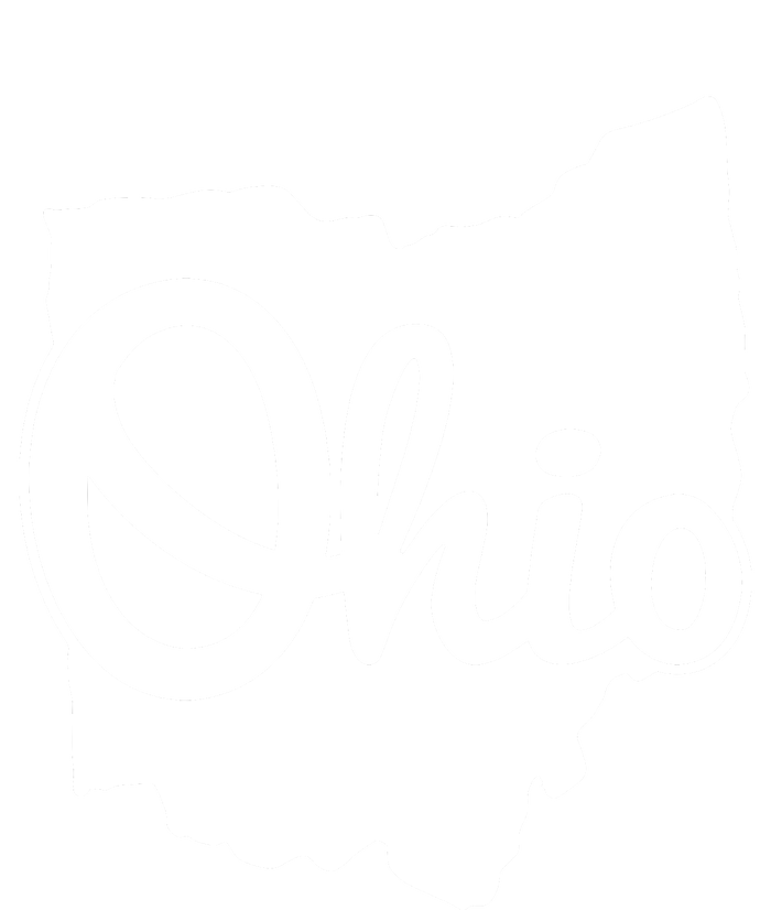 I Love My Ohio Home Script Ohio Buckeye State Ladies Essential Flowy Tank