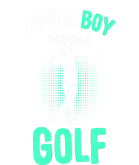 Just A Boy Who Loves Golf Club Golfer Golfing Gift T-Shirt