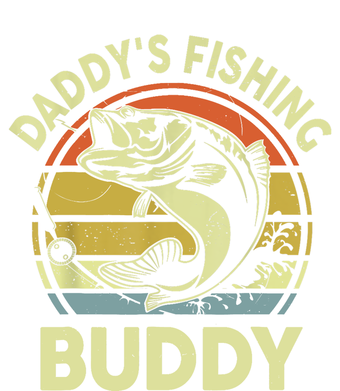 Retrodaddys Fishing Buddy Funny Bass Fishing Gift T-Shirt