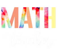 Math Teacher Cute Tie Dye Funny First Day Back To School Great Gift Performance Fleece Hoodie