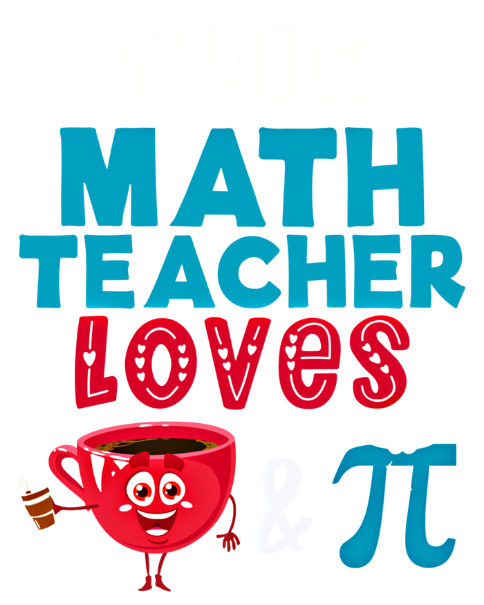 Math Teacher Loves Coffee And Pi Happy Pi Day Math Lover Cool Gift Kids Long Sleeve Shirt