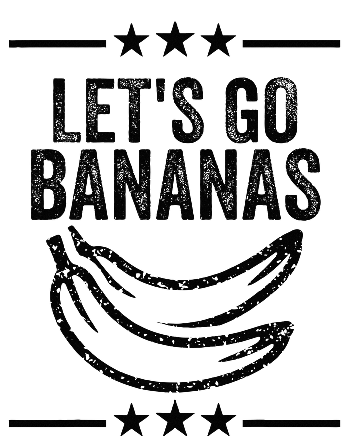 Funny LetS Go Bananas Distressed Grunge Wool Snapback Cap