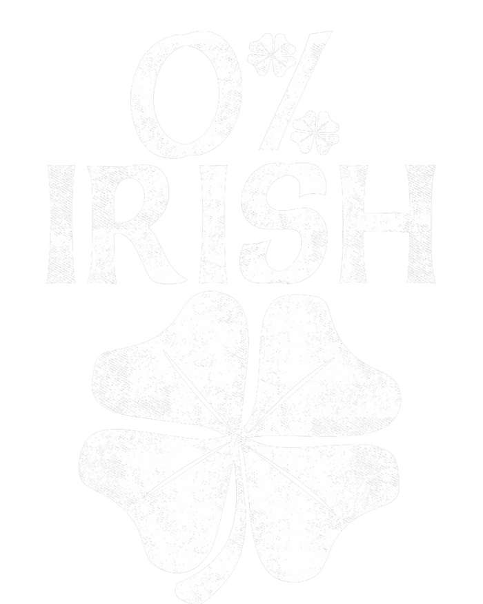 0% Irish Shamrock Happy Go Lucky Charm St Patricks Day Green T-Shirt