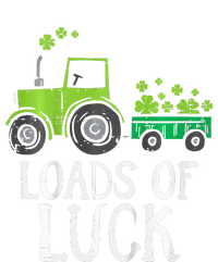 Loads Of Luck Tractor St Patricks Day Womens California Wash Sweatshirt