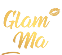 Perfect Glamma Glamma Granny Grandma Gold Kiss Present Gift T-Shirt