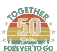 50 Years Together To Go Vintage Bumper Sticker