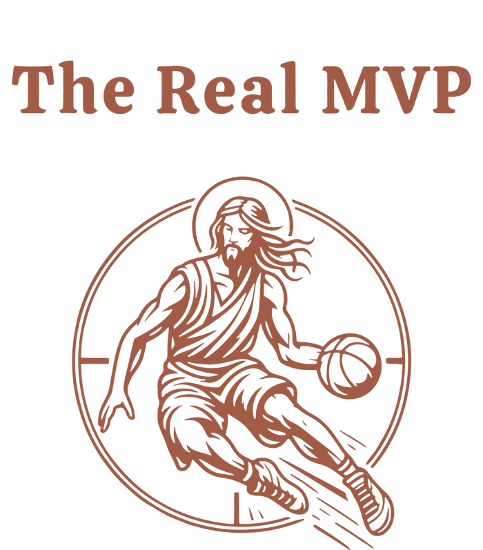 The Real Mvp Funny Jesus T-Shirt