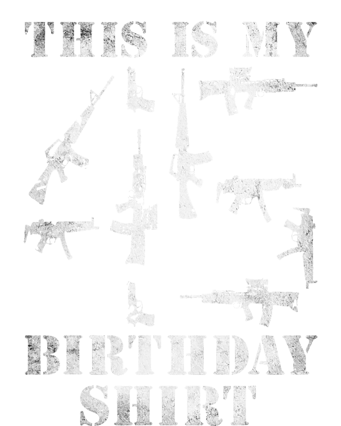 Birthday For 45 Years Old Guns And Weapons Owner T-Shirt