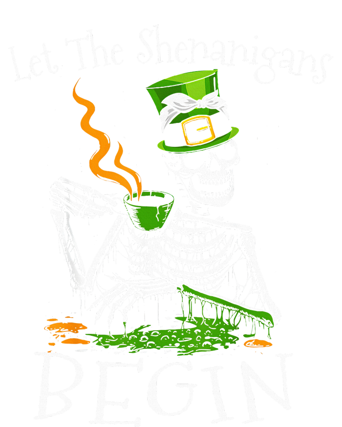 St Patricks Day Skeleton Let Shenanigans Begin T-Shirt