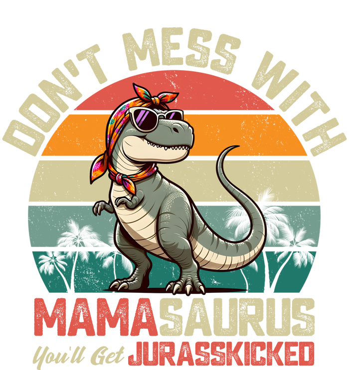 Dont Mess With Mamasaurus Youll Get Jurasskicked Women’s Perfect Tri Rocker Tank