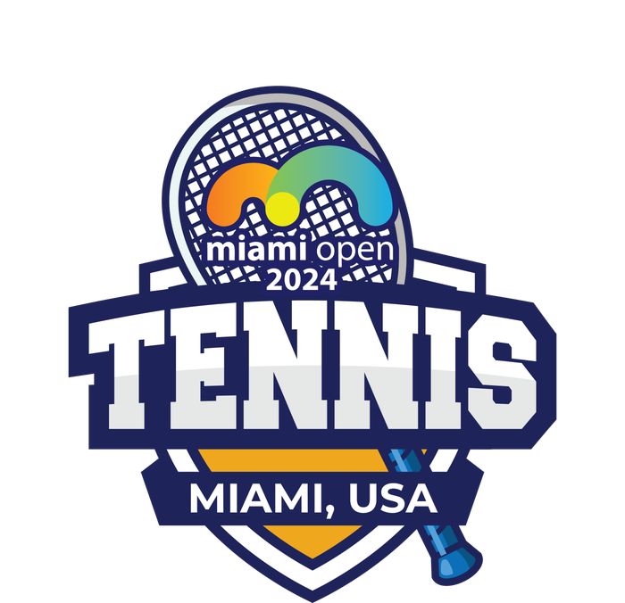 Tennis Miami 2024 Limited Edition: Serve Style On And Off The Court Kids T-Shirt