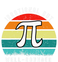 Retro Irrational But Well Rounded Pi Day Tie-Dye T-Shirt