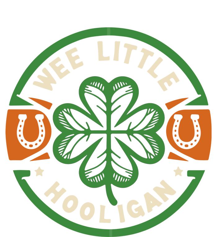 Wee Little Hooligans St Patricks Cooling Performance Crew T-Shirt