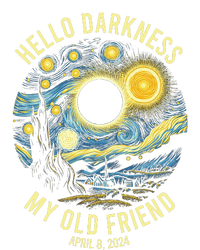 Hello Darkness My Old Friend Solar Eclipse April 8 2024 Women's Perfect Tri Rocker Tank