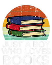 Just A Boy Who Loves Books Read Reading Librarian PosiCharge Competitor Tank