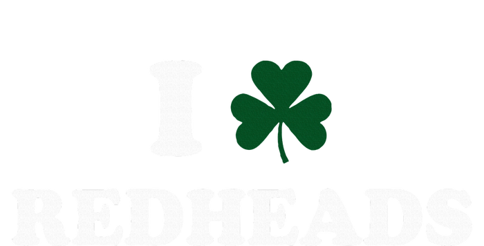 I Love Irish Redheads Boy Baby St Patricks Day Shamrock T-Shirt