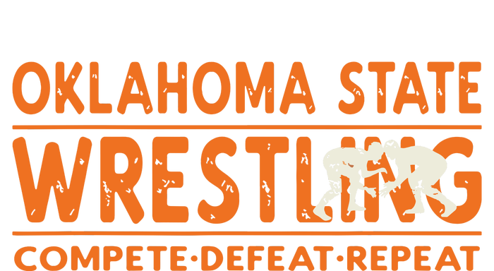 Oklahoma Wrestling Compete Defeat Repeat T-Shirt