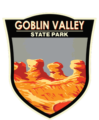 Goblin Valley State Park Utah Badge Vintage Pajama Set