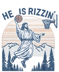 He Is Risen Rizzin Easter Jesus Christian Faith Basketball Baby Bodysuit