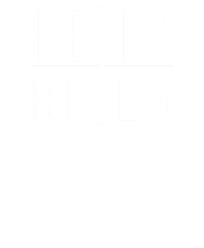 Hell Is Risen Cross Christianity Poster