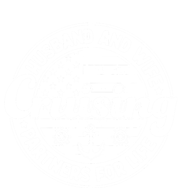 Cruising Husband And Wife Cruise Partners For Life Matching Women's Tri-Blend 3/4-Sleeve Raglan Shirt