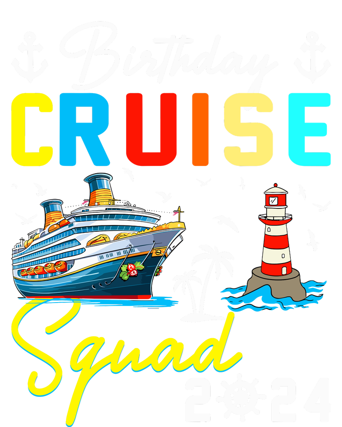 Birthday Cruise Squad 2024 Matching Cruise Ship Birthday T-Shirt