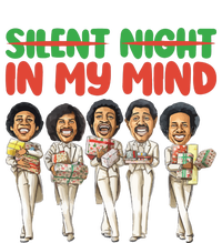 Silent Night In My Mind Black African American Christmas T-Shirt